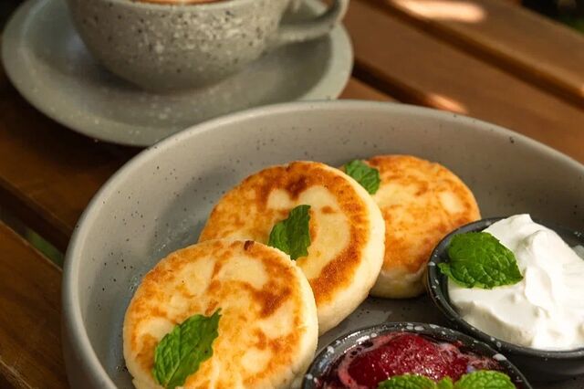 Syrniki — Sweet and Salty Mae Nam